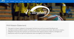 Desktop Screenshot of portlandvolleyball.org